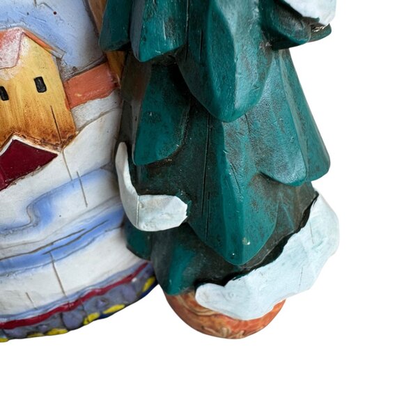 Vintage Jim Shore Heartwood Creek 2003 Dashing Through The Snow Santa Enesco - Picture 9 of 16